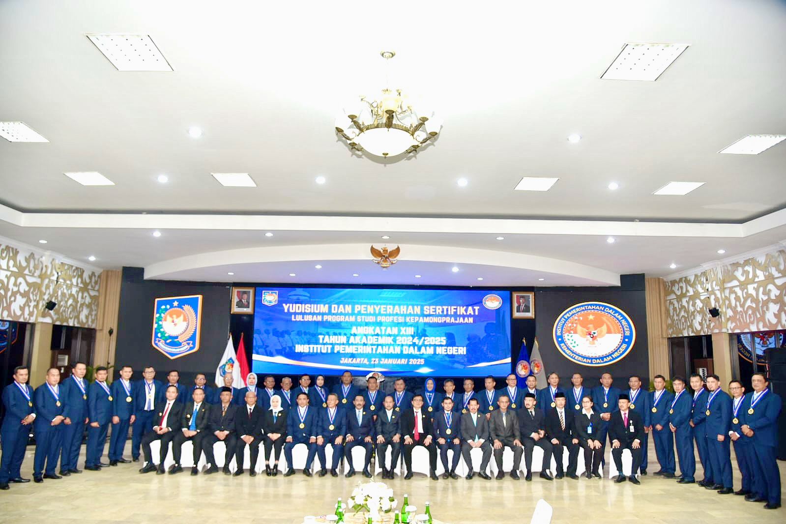 IPDN, ipdn, Yudisium Angkatan XIII Program Studi Profesi Kepamongprajaan Tahun 2025