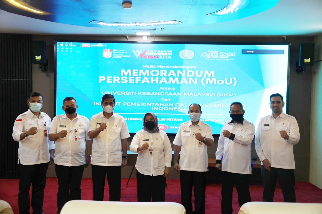 IPDN, ipdn, IPDN dan Universiti Kebangsaan Malaysia Resmi Jalin Kerja Sama dalam Bidang Pendidikan