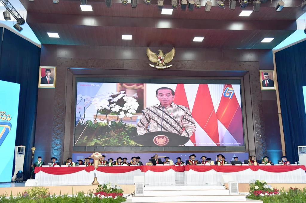 IPDN, ipdn, Arahan Presiden Joko Widodo pada Acara Dies Natalis ke-67 IPDN