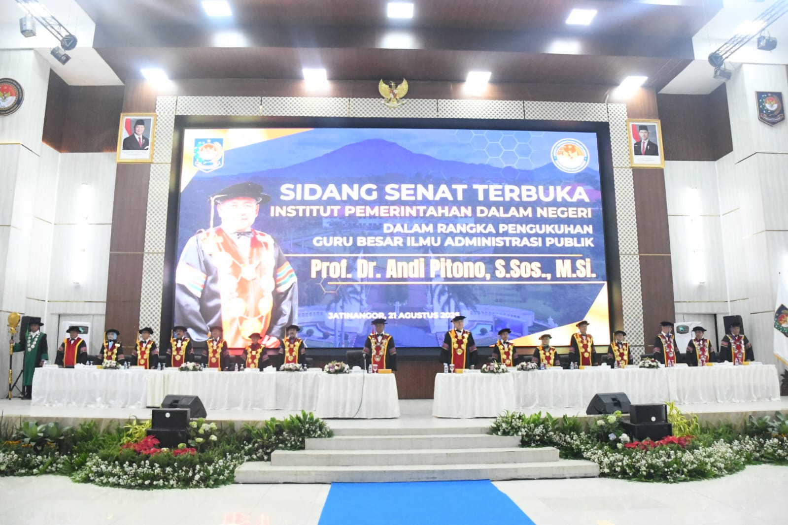 IPDN, ipdn, Pengukuhan Profesor/Guru Besar dalam Bidang Ilmu Administrasi Publik, Prof. Dr. Andi Pitono., S.Sos., M.Si