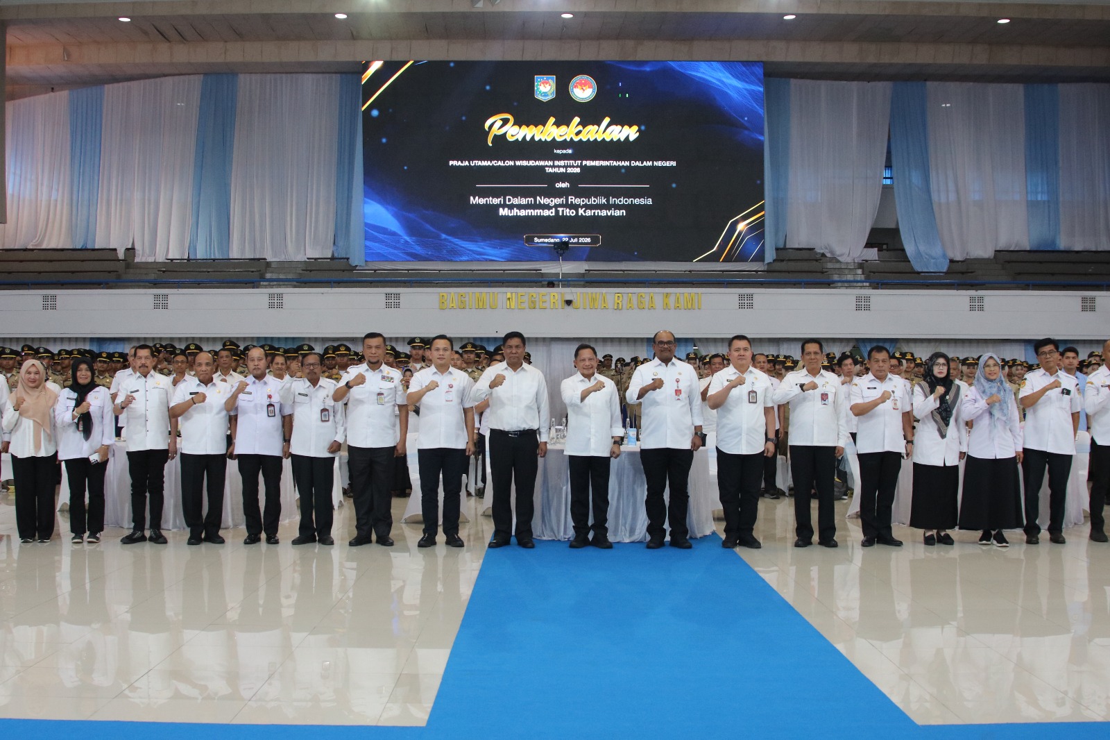 IPDN, ipdn, Siap Arungi Dunia Birokrasi Modern, Mendagri Berikan Pembekalan untuk Praja Utama/Calon Wisudawan IPDN Tahun 2026 