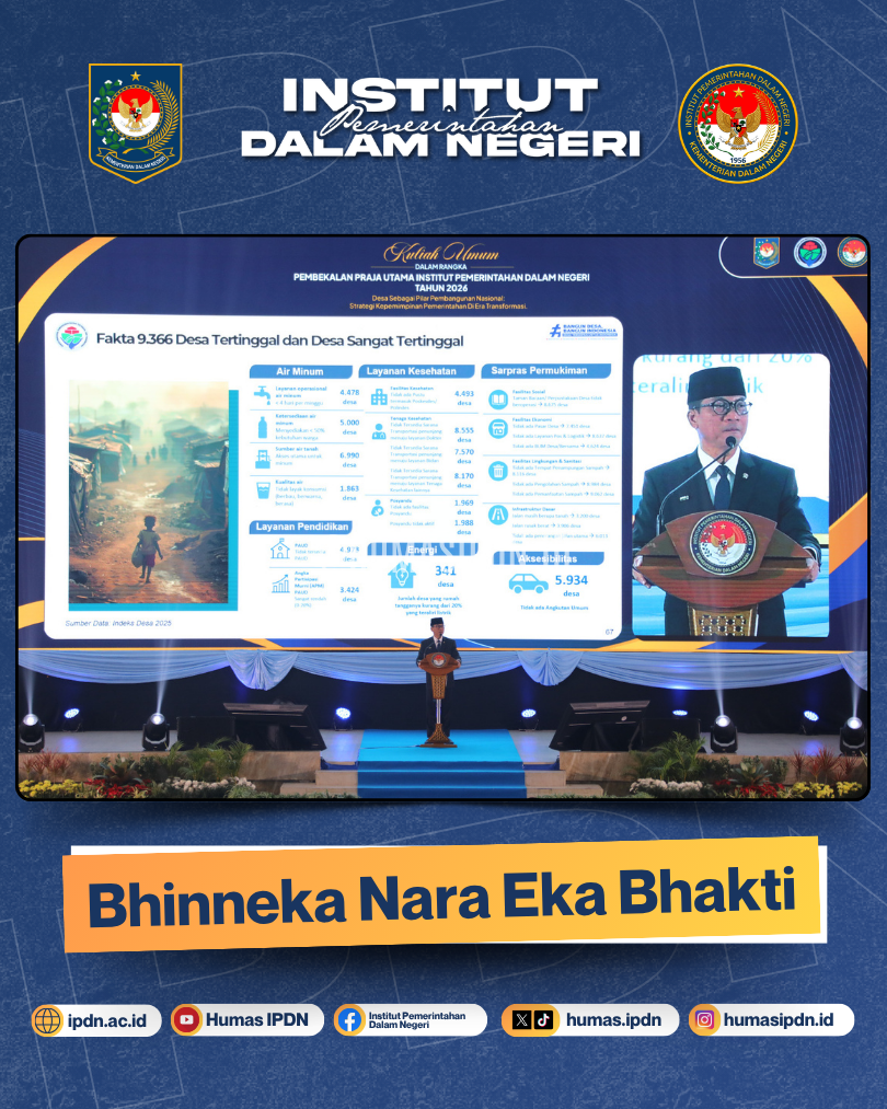Kuliah Umum Menteri Desa dan Pembangunan Daerah Tertinggal